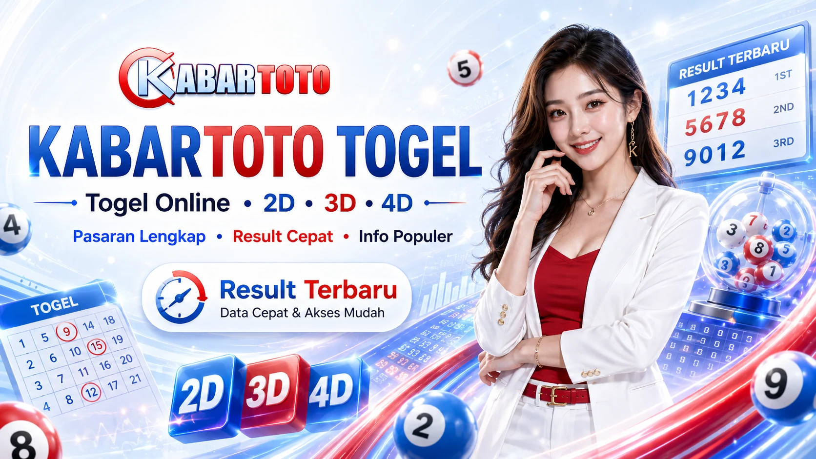Banner halaman Togel KABARTOTO dengan papan result dan nuansa terang merah biru